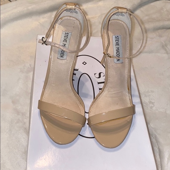 Steven Madden Nude Heels - Picture 1 of 6